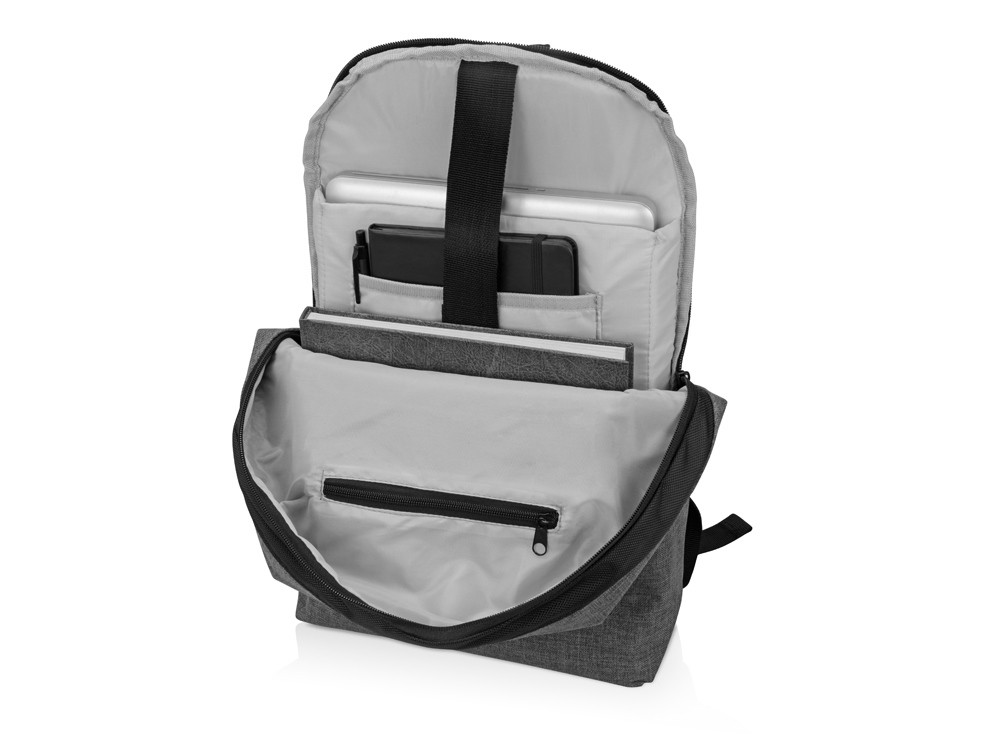 Рюкзак Planar с отделением для ноутбука 15.6, серый/черный - фото 4 - id-p76907350