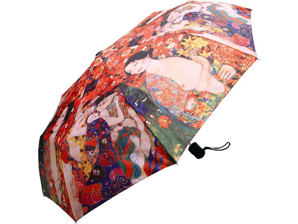 Набор: платок, складной зонт Климт. Танцовщица, красный - фото 3 - id-p76903780