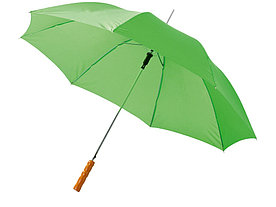 Зонт-трость Lisa полуавтомат 23, ярко-зеленый