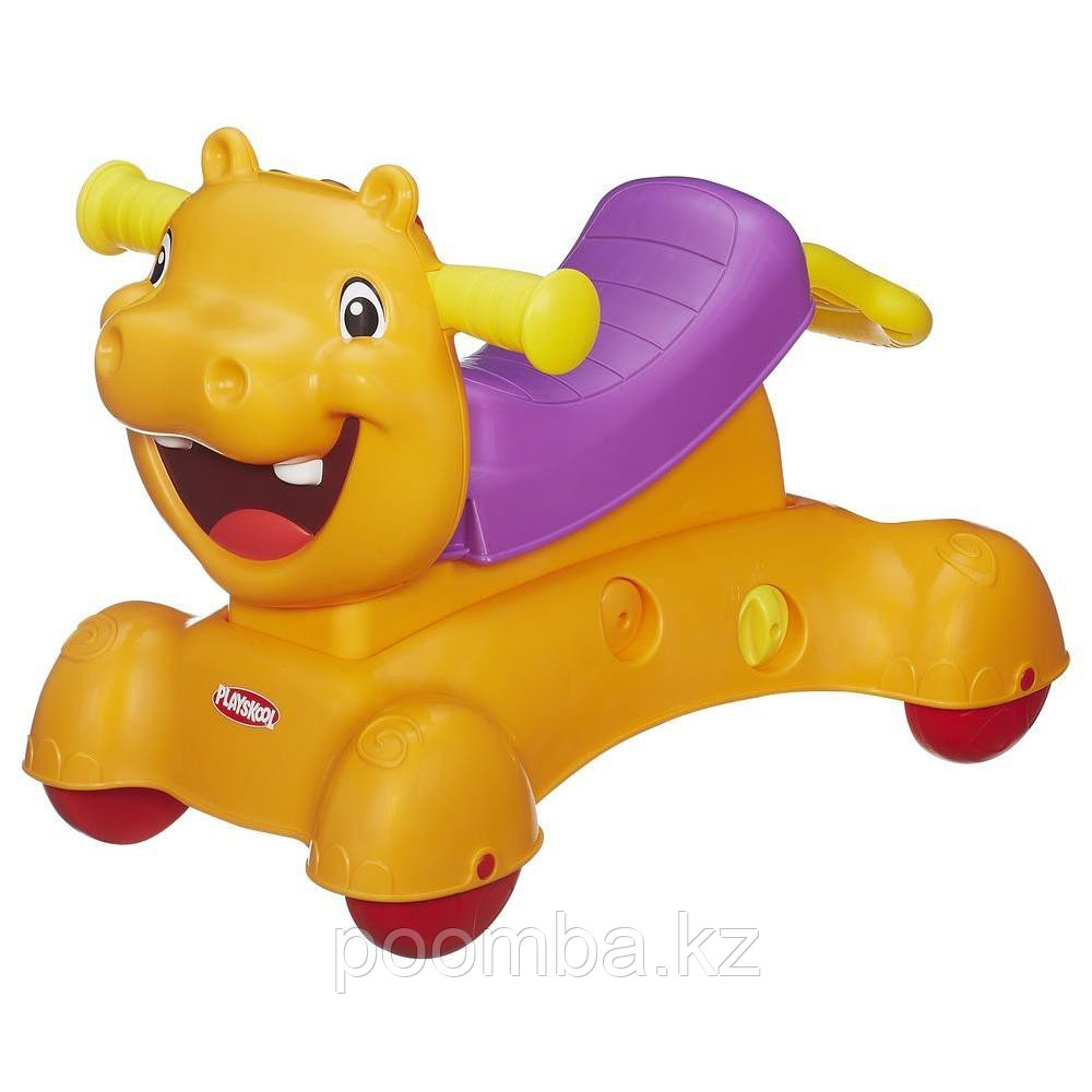 Музыкальная каталка Playskool "Бегемотик"(звук) 3 в 1
