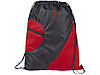 Спортивный рюкзак из сетки на молнии, красный, фото 6