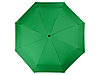 Зонт складной Columbus, механический, 3 сложения, с чехлом, зеленый, фото 5