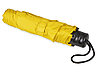 Зонт складной Columbus, механический, 3 сложения, с чехлом, желтый, фото 3