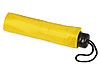 Зонт складной Columbus, механический, 3 сложения, с чехлом, желтый, фото 4