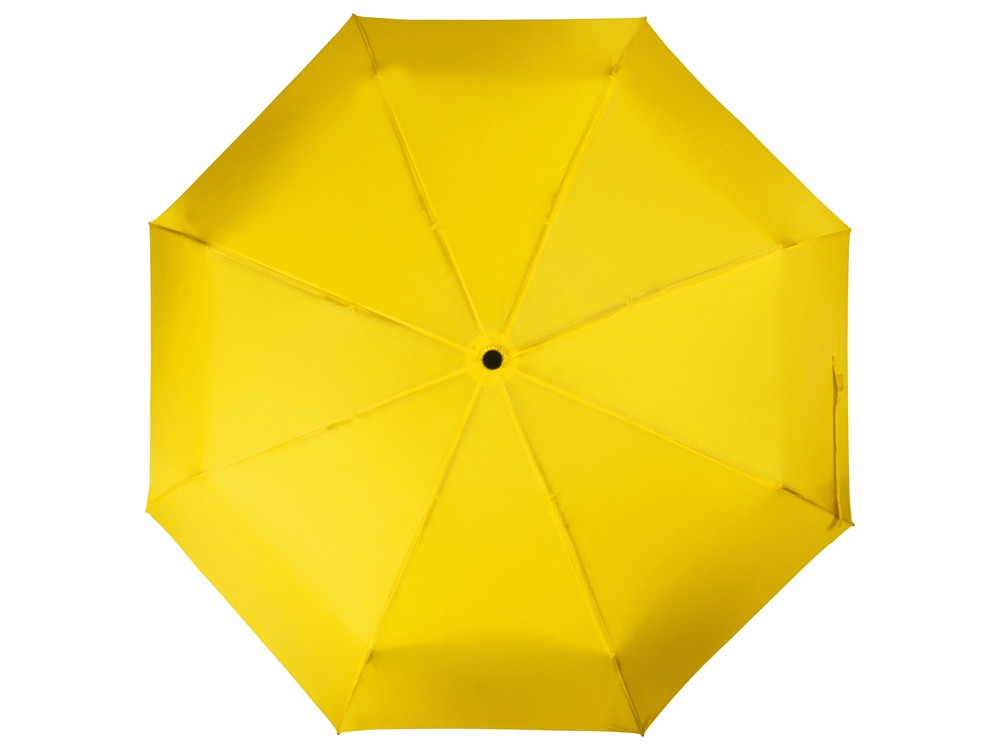 Зонт складной Columbus, механический, 3 сложения, с чехлом, желтый - фото 5 - id-p76908912