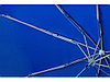 Зонт складной Tempe, механический, 3 сложения, с чехлом, синий, фото 7