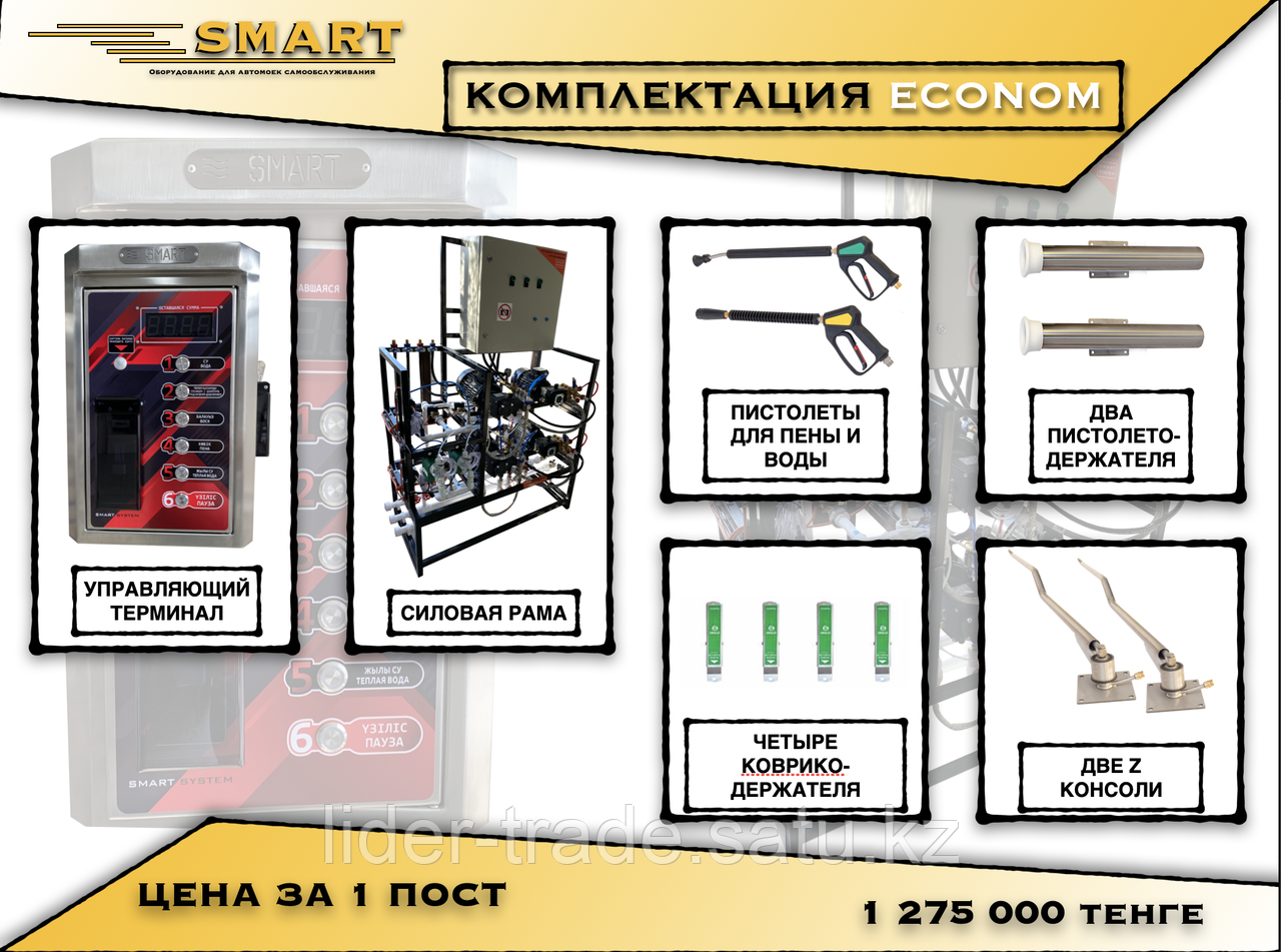 МОЙКА САМООБСЛУЖИВАНИЯ SMART