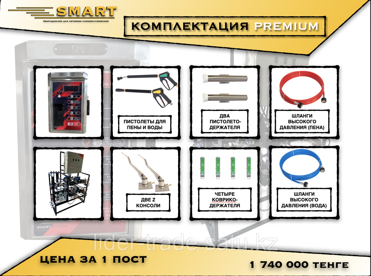 Автомойка самообслуживания Смарт