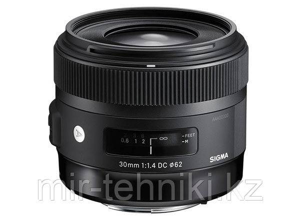 Объектив Sigma 30mm F/1.4 DC HSM Art для Nikon - фото 1 - id-p76917973