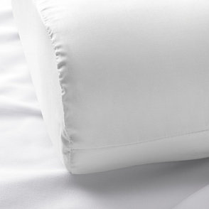 Наволочка для эргоном подушки РОЗЕНСКЭРМ белый, 33x50 см ИКЕА, IKEA, фото 2