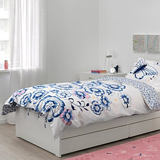 Пододеяльник и 1 наволочка СОНГЛЭРКА 150x200/50x70 см ИКЕА, IKEA, фото 2
