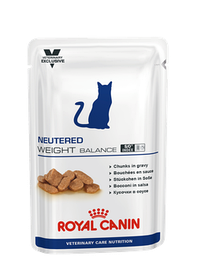 Royal Canin Neutered Weight Balance в соусе, влажный корм для кастрированных/стерилизованных котов и кошек