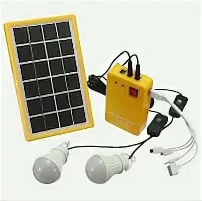 Зарядочная станция на солнечных батареях с лампами освещения Solar Hom - фото 4 - id-p76934129
