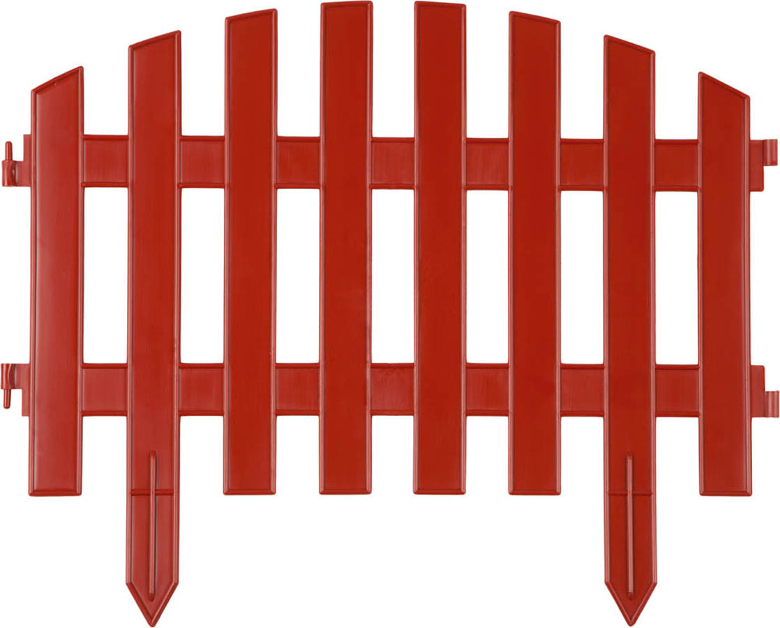 Забор декоративный АР ДЕКО, Grinda, 28х300 см, терракот (422203-T) - фото 1 - id-p76937892