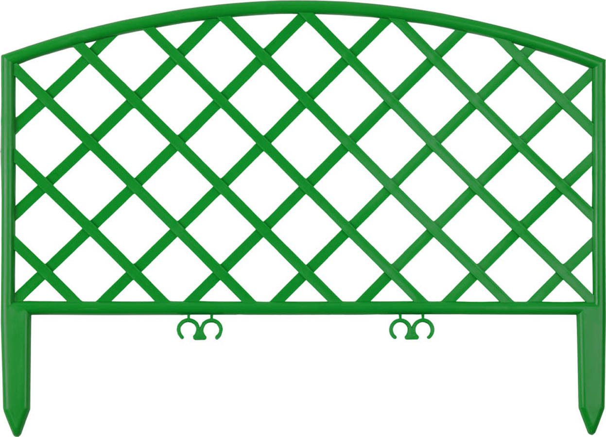 Забор декоративный ПЛЕТЕНЬ, Grinda, 28х320 см, зеленый (422207-G) - фото 1 - id-p76937897