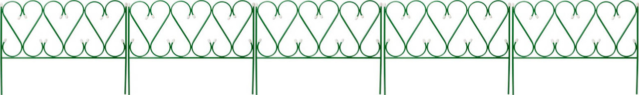 Забор декоративный РЕНЕССАНС, Grinda, 50х345 см, металлический (422263) - фото 2 - id-p76937922