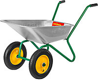 Тачка садовая, Grinda, 80 л, 120 кг, двухколесная (422400_z01)