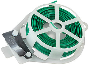 Проволока плоская подвязочная, Raco, 30 м, покрытие ПВХ, с диспенсером (42359-53633C)