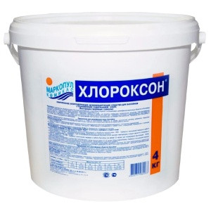 Препарат для комплексной обработки воды Маркопул "ХЛОРОКСОН" (ведро, 4 кг)
