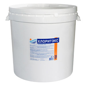 Хлорные гранулы для хлорирования воды Маркопул "ХЛОРИТЭКС" (25 кг)