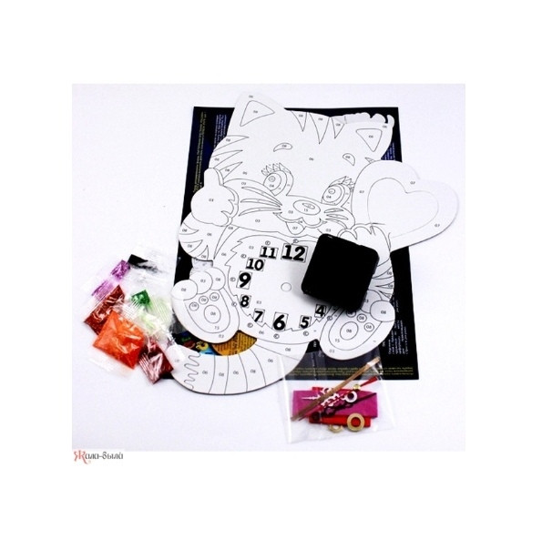Набор для творчества "Часы "Creative clock- Котёнок"