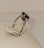 Серьги и кольцо с сапфиром и бриллиантами, фото 6