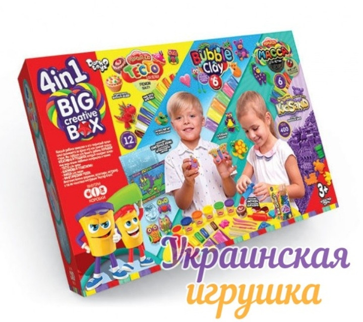 Набор креативного творчества "4в1 BIG CREATIVE BOX" (4)