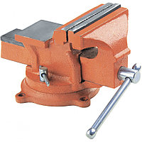 Тиски слесарные, 150 мм, поворотные, с наковальней// Sparta