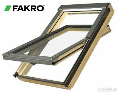 Мансардное окно 66х118 с окладом для гибкой черепицы FAKRO +7 707 570 5151