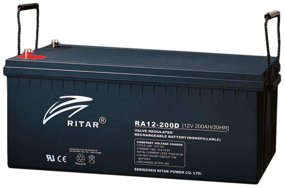 Аккумулятор Ritar RA12-200(12В, 200Ач)