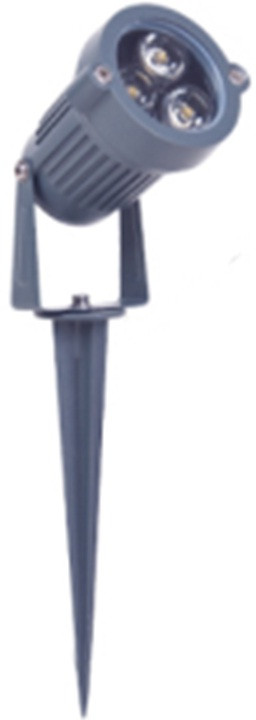 Светодиодный уличный прожектор с ножкой - 3Вт - Холодный белый - фото 1 - id-p61823398