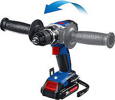 Дрель-шуруповерт, BRUSHLESS-motor, 2 АКБ, ЗУБР DB-20 A5, фото 2
