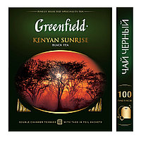 Greenfield Kenyan Sunrise, black tea 100 пак