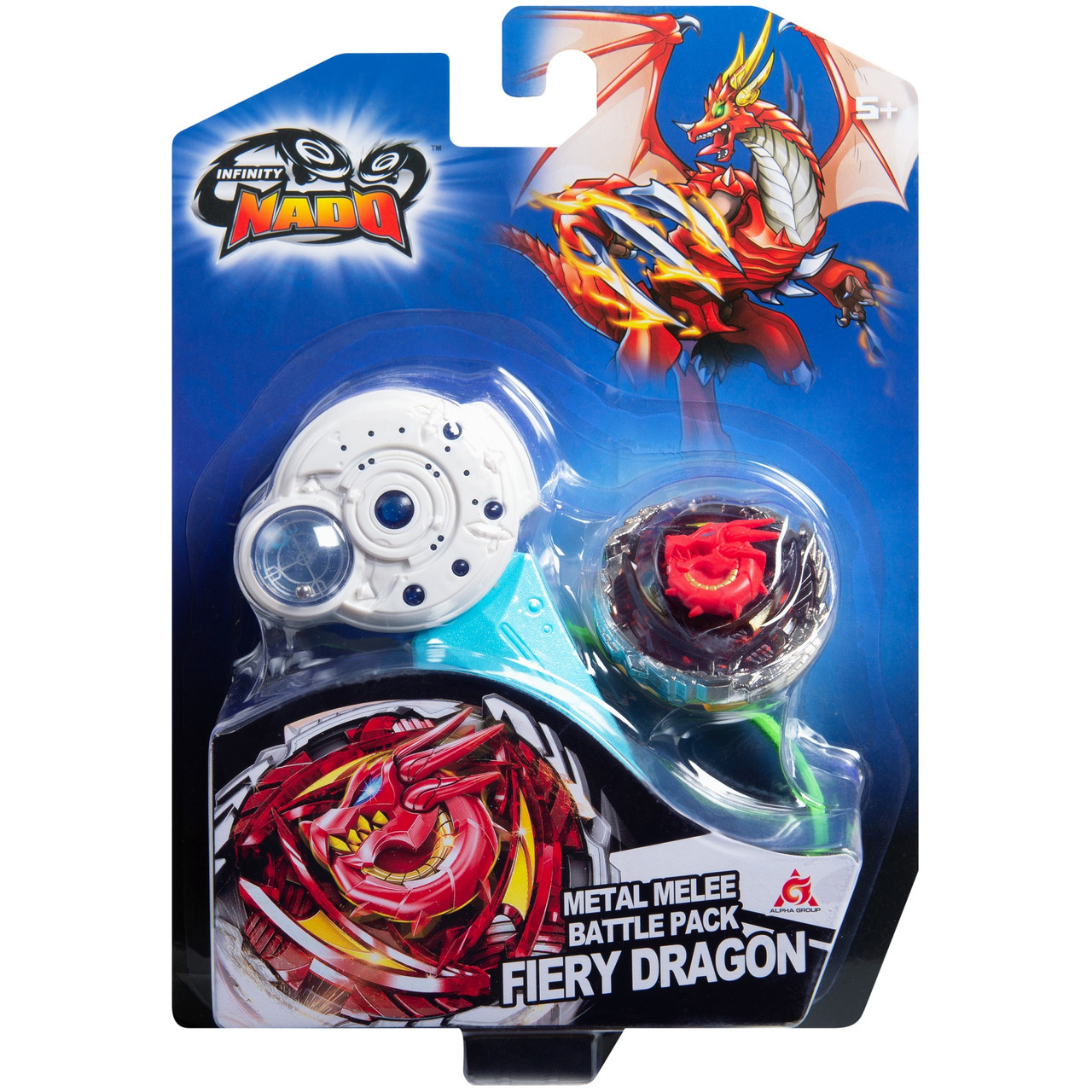 Инфинити Надо Волчок «Классик» Fiery Dragon, Огненный Дракон, нападение