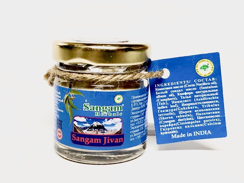 Крем-бальзам "Сангам-дживан" 35 мл,Sangam Herbals