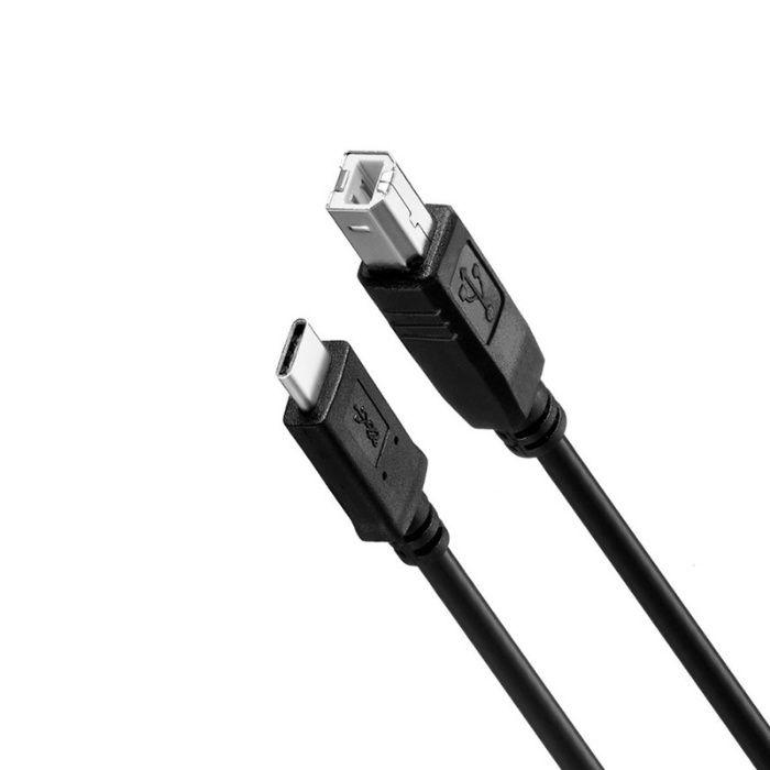 Кабель USB Type-C to USB 2.0 Type-B Printer Cable для MacBook - фото 3 - id-p76995560