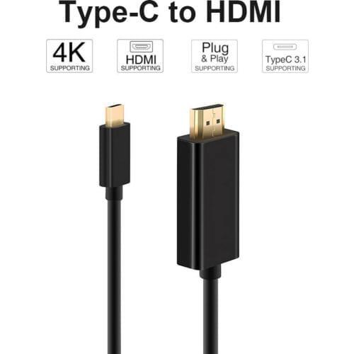 Кабель USB Type C - HDMI (1.8м) для Samsung S8 / S8plus, Macbook - фото 2 - id-p57096795