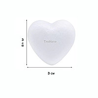 Пенопласт " Сердце" 3 см х 3 см