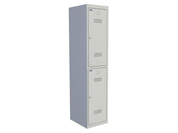 Шкаф для раздевалок ПРАКТИК усиленный ML 12-40 (базовый модуль), фото 2