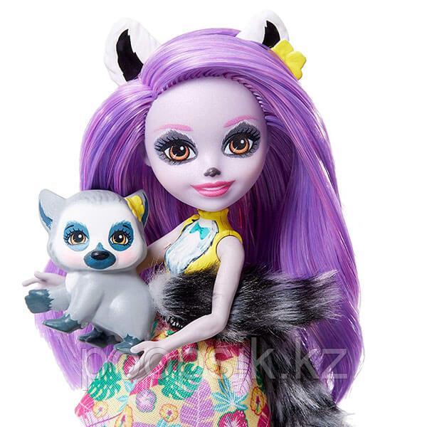 Кукла энчантималс Лариса Лемури и ее друг Ринглет Mattel Enchantimals GFN44 - фото 2 - id-p76998654