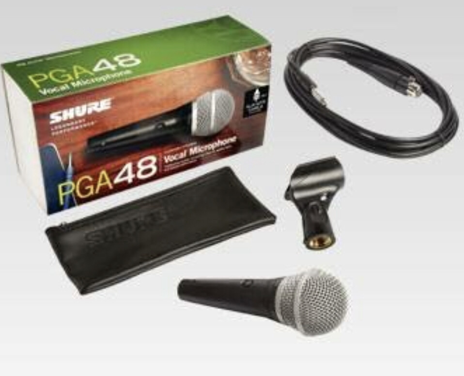 Шнуровой микрофон Shure PGA48-XLR-E - фото 2 - id-p1837652