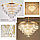 Хрустальная люстра в Американском стиле на 15 ламп золотая (матовая), фото 5