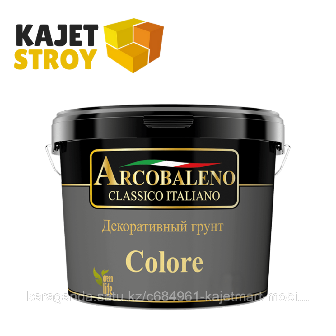 COLORE матовый декоративный грунт-краска 9 л