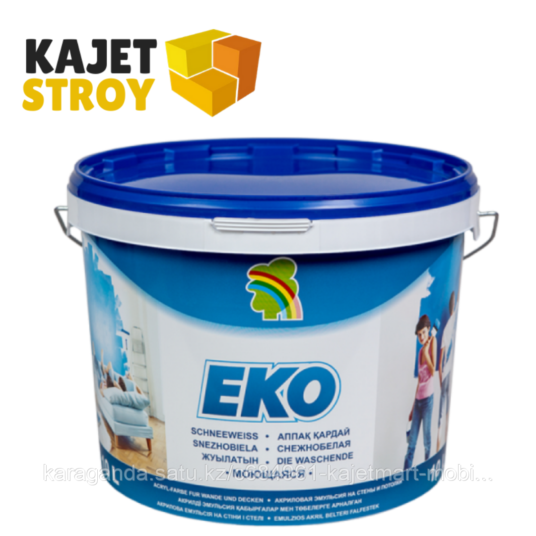 EKO краска для стен и потолков 14 кг