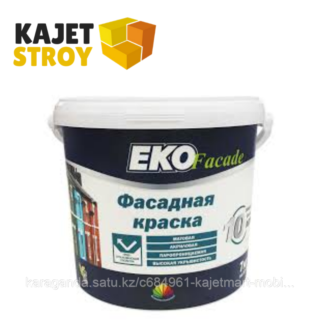 EKO FACADE фасадная краска БАЗА А 14 кг