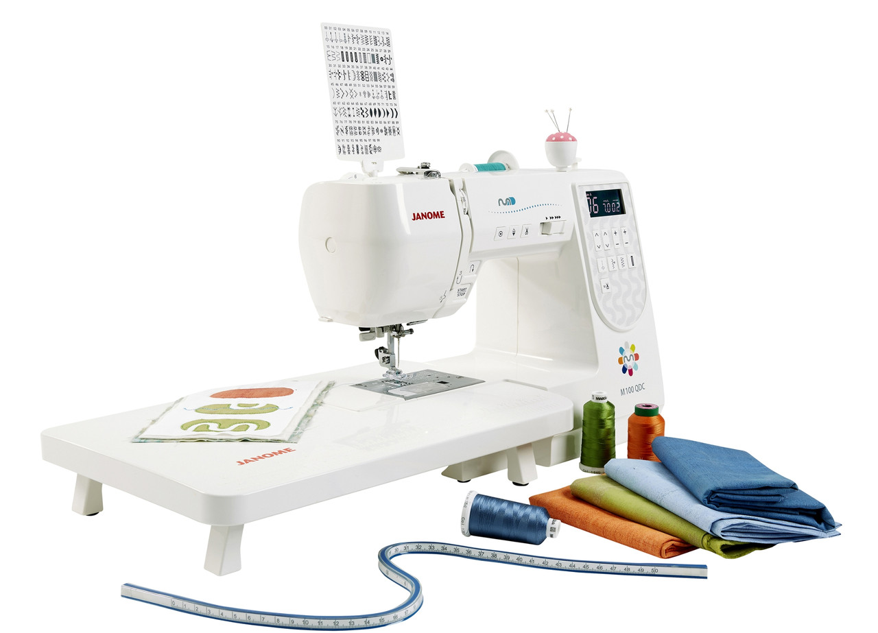 Швейная машинка Janome M100 QDC со столиком