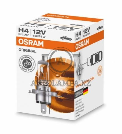 64193 Лампа качество (ОЕМ) H4 12V 60/55W P43t ORIGINAL LINE уп.1шт.