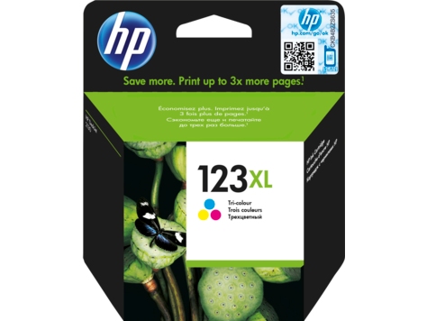 Картридж струйный увеличенной емкости HP 123XL (F6V18AE) Color