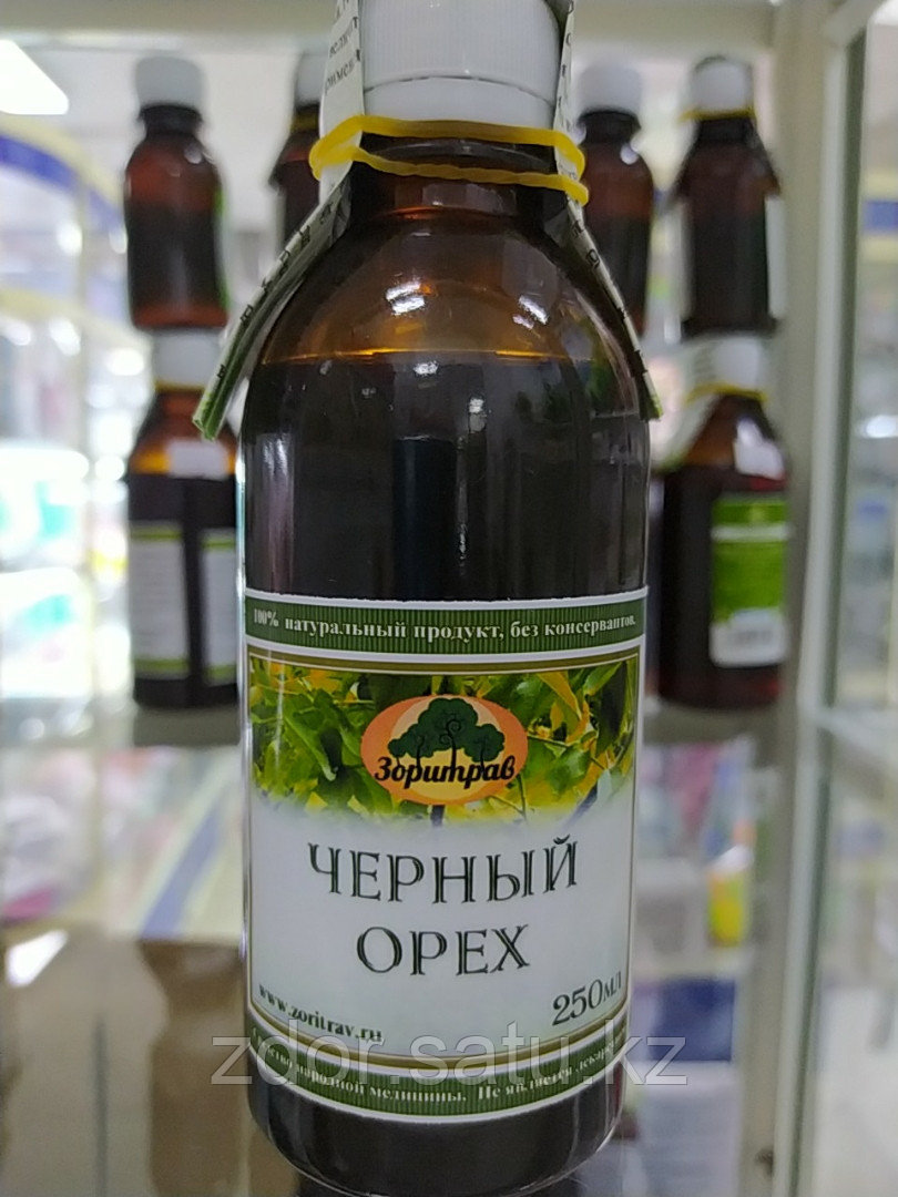 Купить Масляный экстракт черного ореха Зори трав 250мл в Астане от ...