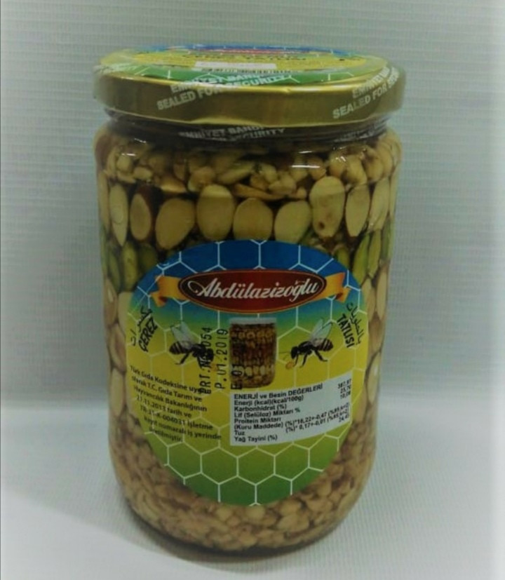 Орехи с медом ( 720 грамм )